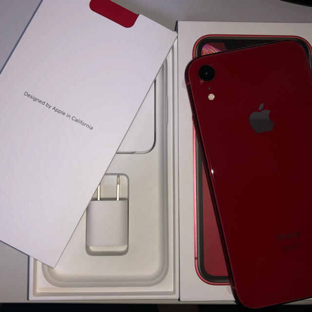 売れ筋がひ贈り物！ iPhone - iPhoneXr 64GB red スマートフォン本体