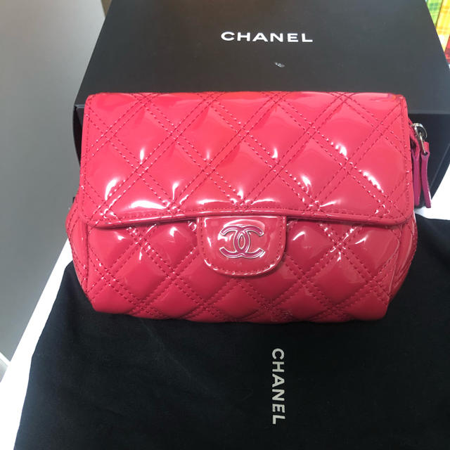 CHANEL 未使用 ポーチ クラッチバッグ