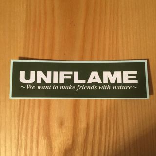 ユニフレーム(UNIFLAME)のユニフレーム  UNIFLAME ステッカー キャンプ camp (その他)