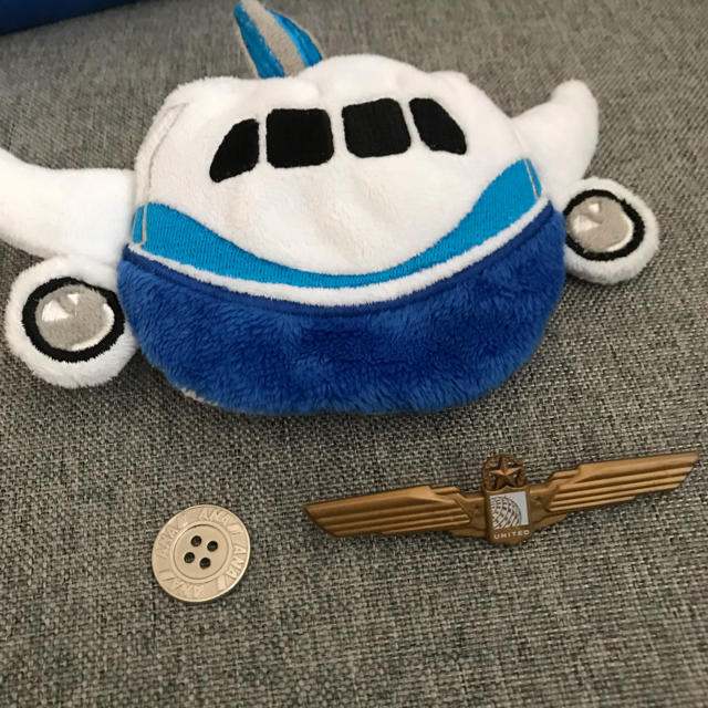 ANA(全日本空輸)(エーエヌエー(ゼンニッポンクウユ))のANA JAL UA ボーイング 航空機 グッズ ボールペン ポーチ ステッカー エンタメ/ホビーのコレクション(ノベルティグッズ)の商品写真