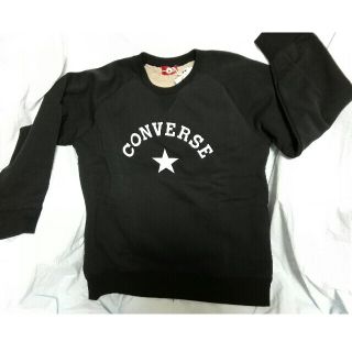 コンバース(CONVERSE)の3L黒コンバース:トレーナー裏ボア(スウェット)