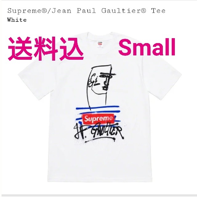 送料込 白M Supreme®/Jean Paul Gaultier® Tee