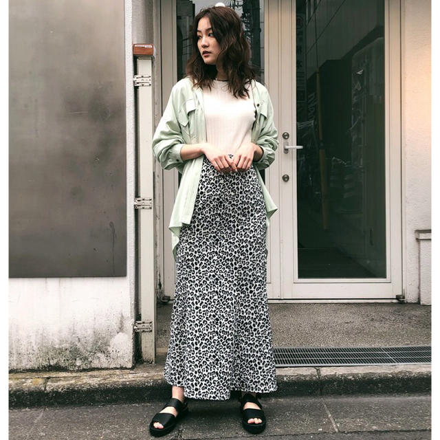 新作即完売♡MOUSSY leopard maxi スカート♡レオパードスカート