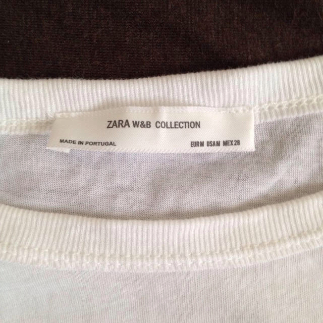 ZARA(ザラ)の♡ZARAシンプルTシャツ♡ レディースのトップス(Tシャツ(半袖/袖なし))の商品写真