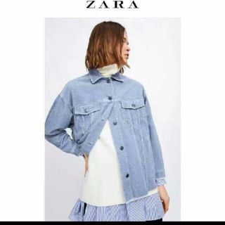 ザラ(ZARA)のZARA コーデュロイジャケット(Gジャン/デニムジャケット)