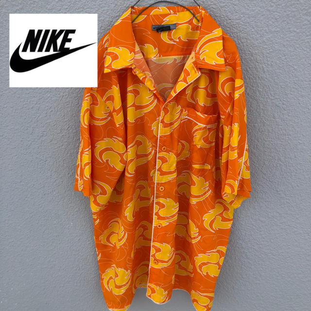 NIKE(ナイキ)の【最終価格】NIKE 総柄シャツ  size XL メンズのトップス(シャツ)の商品写真