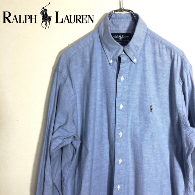 Ralph Lauren(ラルフローレン)のRalph Lauren ラルフローレン 長袖 シャツ ボタンダウン オックス メンズのトップス(シャツ)の商品写真