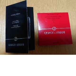 アルマーニ(Armani)の【値下げ】アルマーニ ファンデーション&ルージュサンプルセット(サンプル/トライアルキット)