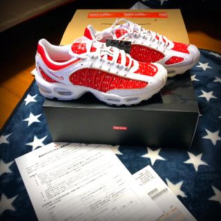 シュプリーム(Supreme)のNIKE×Supreme AIR MAX TAILWIND IV 未使用(スニーカー)