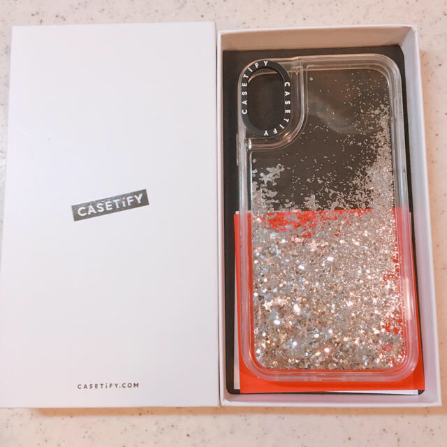 新品未使用 CASETiFY♡iPhone XR用 キラキラ♡シルバー スター スマホ/家電/カメラのスマホアクセサリー(iPhoneケース)の商品写真