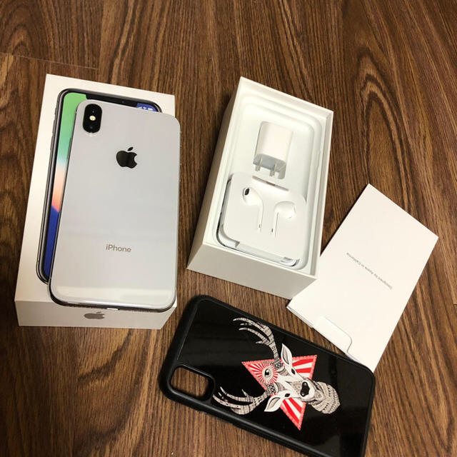 Iphone x 64GB シムフリースマホ/家電/カメラ