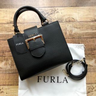 フルラ(Furla)の新品 フルラ FLO 2way ショルダーバッグ 984573 ブラック(ショルダーバッグ)