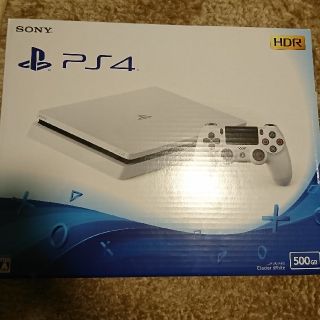 プレイステーション4(PlayStation4)のPS4 CUH-2100A 500GB 本体 白 Play Station (家庭用ゲーム機本体)