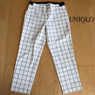 ユニクロ(UNIQLO)のユニクロ UNIQLO チェックパンツ(カジュアルパンツ)