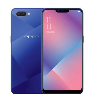 アンドロイド(ANDROID)のoppo r15 neo 3G ブルー(スマートフォン本体)