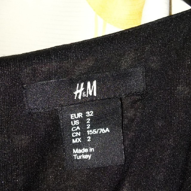 H&M(エイチアンドエム)のパーティーにも！H&Mノースリーブワンピ レディースのワンピース(ミニワンピース)の商品写真