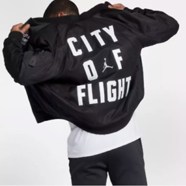 AIR JORDAN CITY OF FLIGHT JACKET MA-1メンズ