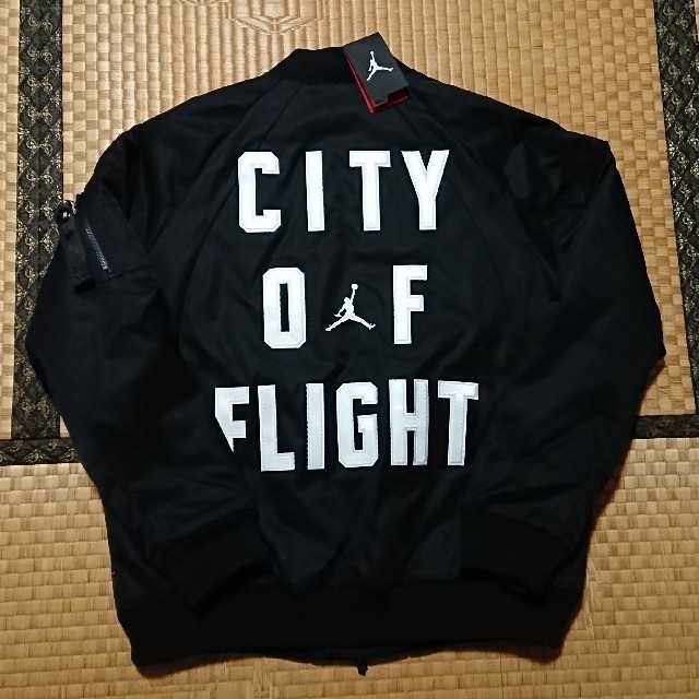 JORDAN ボンバージャケット MA-1 CITY OF FLIGHT 祝開店!大放出セール
