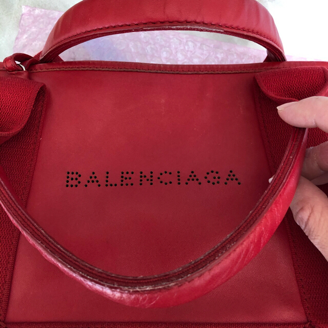 BALENCIAGA バレンシアガ レッドトートバッグ 【破格値下げ】 www
