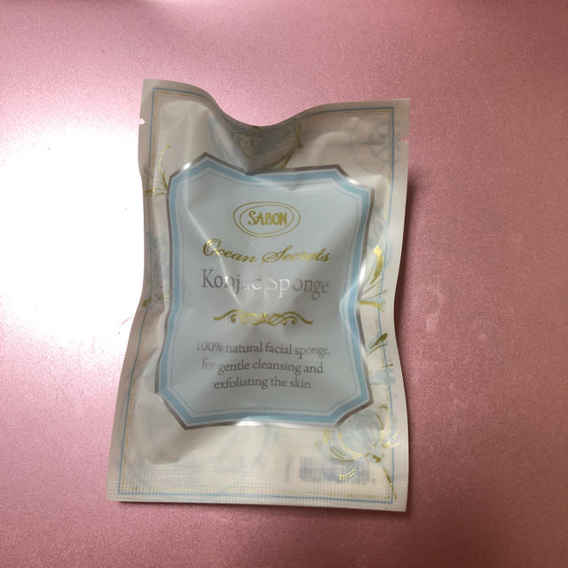 SABON(サボン)のサボン SABON コスメポーチとこんにゃくスポンジ レディースのファッション小物(ポーチ)の商品写真