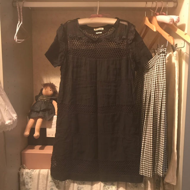 Isabel Marant(イザベルマラン)のisabel marant linen onepiece. レディースのワンピース(ひざ丈ワンピース)の商品写真