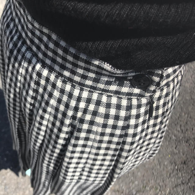 us vintage check skirt.