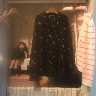 アニエスベー(agnes b.)のagnes b. flower blouse.(シャツ/ブラウス(長袖/七分))