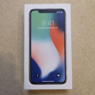 専用SIMロック解除済 ドコモ iPhoneX 64GB シルバー 6台(スマートフォン本体)