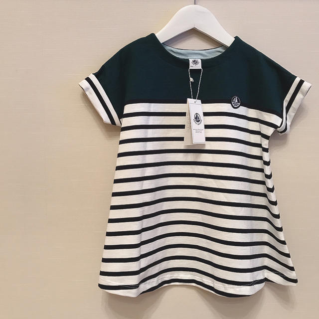 PETIT BATEAU - 【kanach様 ご専用】プチバトー カラーブロックマリニエールワンピース 4aの通販 by xoxo0530