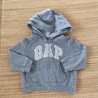 ベビーギャップ(babyGAP)のbabyGAP 薄手パーカーとOLD NAVY キャップのセット(パーカー)