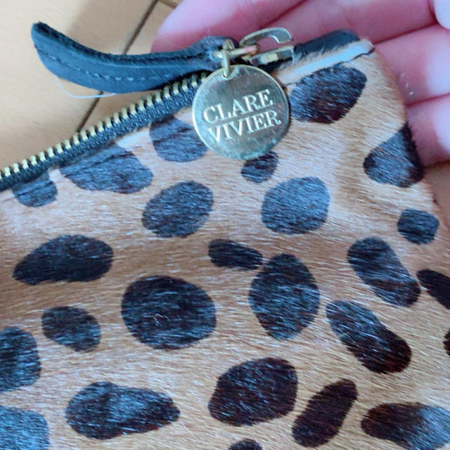 CLARE VIVIER 豹柄 クラッチバッグ