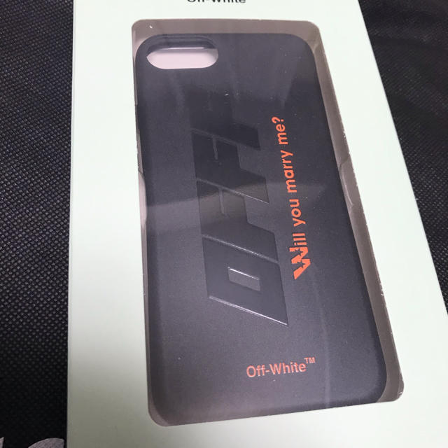 タイムセール【新品】 off-white オフホワイト  iPhone8 ケース