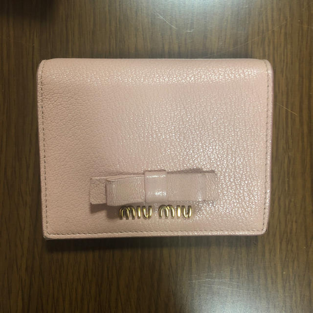 miumiu(ミュウミュウ)の値下げ！ミュウミュウのミニ財布 メンズのファッション小物(折り財布)の商品写真