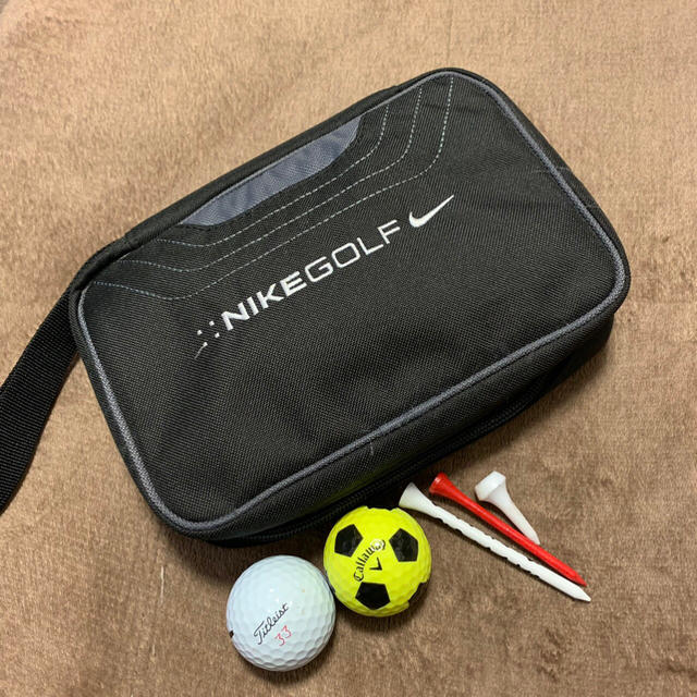 NIKE(ナイキ)のNIKEGOLF ナイキゴルフ ポーチ スポーツ/アウトドアのゴルフ(バッグ)の商品写真
