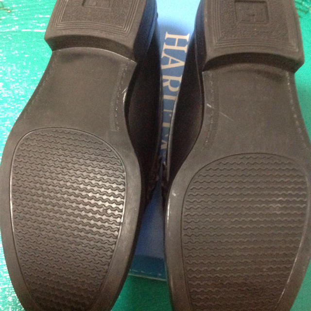 ハルタ ローファー 25センチ HARUTA 黒 メンズの靴/シューズ(ドレス/ビジネス)の商品写真