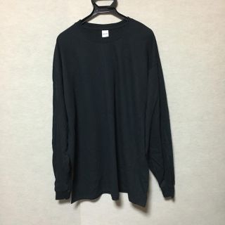 ギルタン(GILDAN)の新品 GILDAN 長袖ロンT ブラック 2XL(Tシャツ/カットソー(七分/長袖))