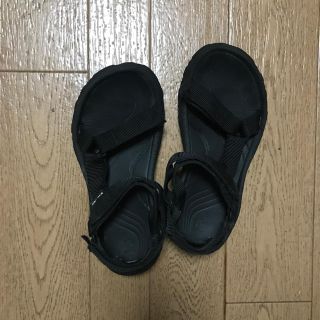 テバ(Teva)のteva テバ スポサン スポーツ サンダル 黒 24(サンダル)