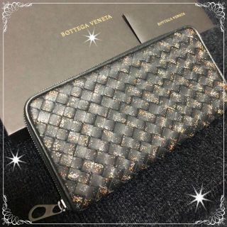 ボッテガヴェネタ(Bottega Veneta)の新品☆BOTTEGA VENETA☆イントレチャート マイクロドッツ財布(長財布)