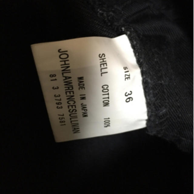 JOHN LAWRENCE SULLIVAN(ジョンローレンスサリバン)の美品ジョンローレンスサリバン総柄レオパードパンツ36黒 メンズのパンツ(その他)の商品写真