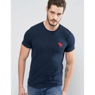 アバクロンビーアンドフィッチ(Abercrombie&Fitch)の【Abercrombie & Fitch（アバクロ）】半袖 ロゴ Tシャツ(Tシャツ/カットソー(半袖/袖なし))