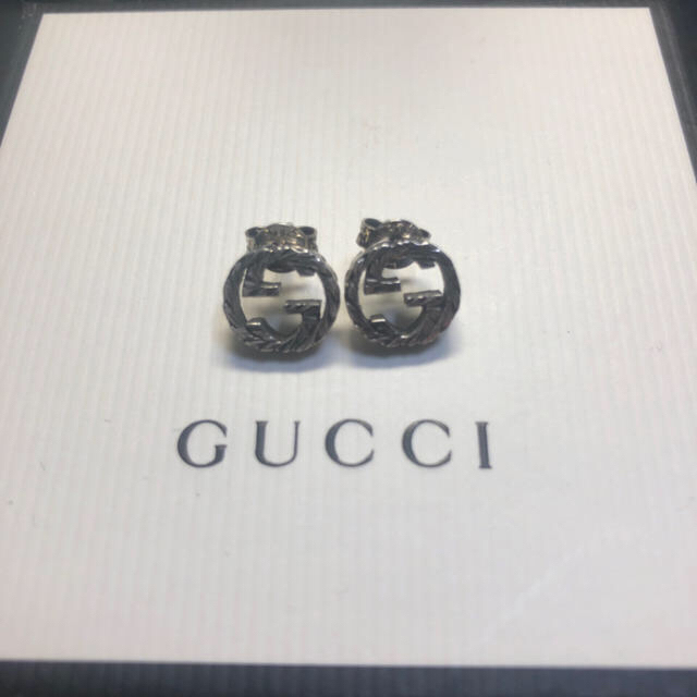 Gucci(グッチ)のGUCCI ピアス インターロッキングG メンズのアクセサリー(ピアス(両耳用))の商品写真