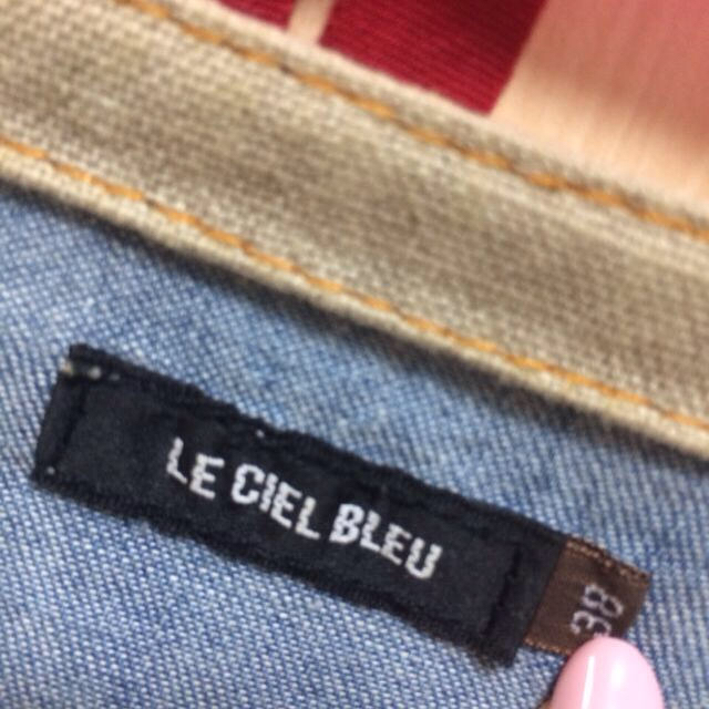 LE CIEL BLEU(ルシェルブルー)のデニムジャケット レディースのジャケット/アウター(Gジャン/デニムジャケット)の商品写真