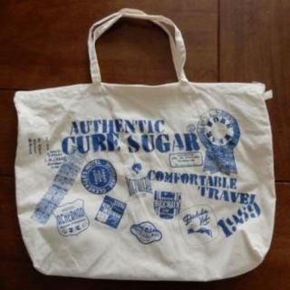 キューブシュガー(CUBE SUGAR)のCUBE SUGAR(キューブシュガー)布製ショップバッグ(ショップ袋)