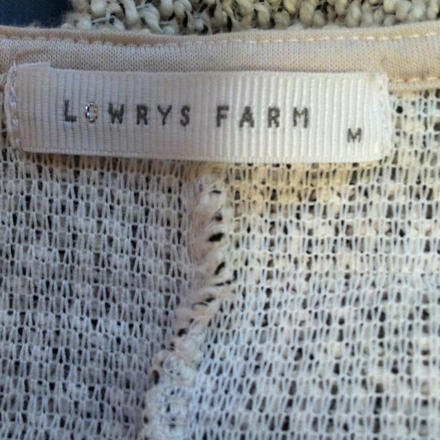 LOWRYS FARM(ローリーズファーム)のLOWRYS  FARM♥肩あきニット レディースのトップス(ニット/セーター)の商品写真