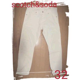 スコッチアンドソーダ(SCOTCH & SODA)のSCOTCH&SODA　ホワイトデニム　W32(デニム/ジーンズ)