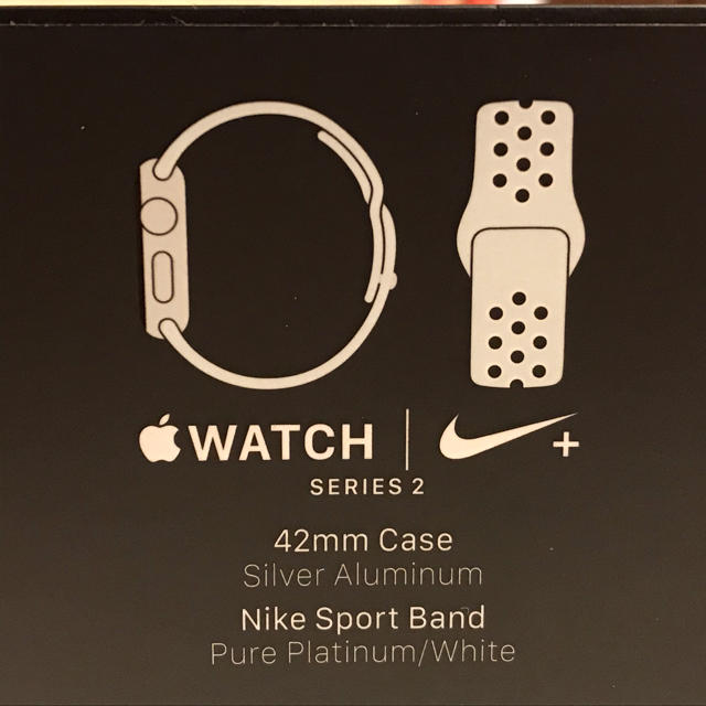 Apple Watch(アップルウォッチ)のApple Watch Nike+ 42mm series2 スマホ/家電/カメラのスマホアクセサリー(その他)の商品写真