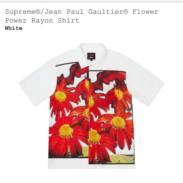 【新品】Supreme × Jean Paul Gaultier レーヨンシャツ