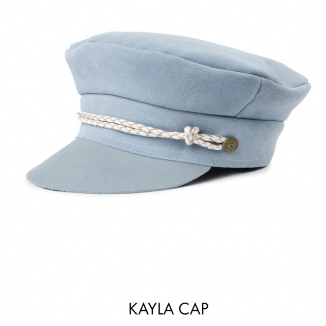 room306 CONTEMPORARY(ルームサンマルロクコンテンポラリー)のBrixton KAYLA CAP BLUE STONE   S サイズ　新品 レディースの帽子(キャスケット)の商品写真