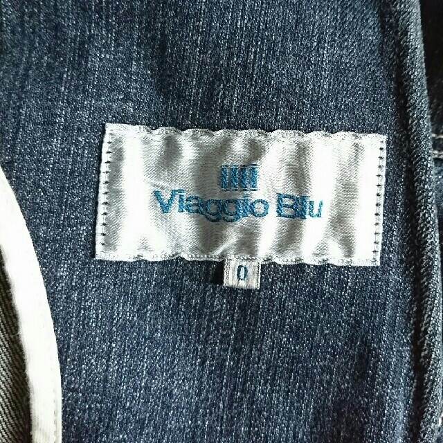 VIAGGIO BLU(ビアッジョブルー)のViaggio Blu デニムジャケット レディースのジャケット/アウター(Gジャン/デニムジャケット)の商品写真