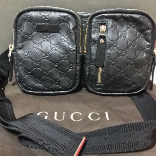 グッチ(Gucci)の⚠️土日限定値下げ♡⚠️レア GUCCI♡レザー ベルトバッグ(ボディバッグ/ウエストポーチ)